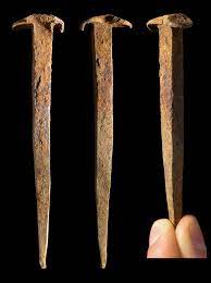 ancient roman crucifixion spikes