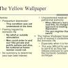The Way of Women’s Resistances in “The Yellow Wallpaper”