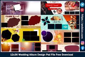 12x36 wedding al design psd file