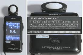 Rent A Sekonic Light Meter Litemaster Pro L 478dr Best Prices Sharegrid Los Angeles Ca