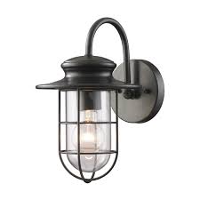 Portside Outdoor Wall Light By Elk Home