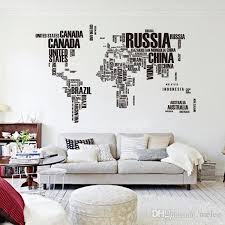 2016 World Map Wall Sticker Map Of The
