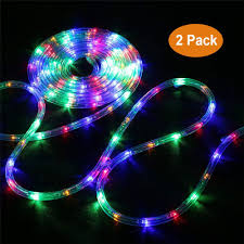 led rope lights battery operated string