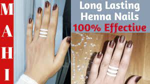 long lasting nail henna 100 effective