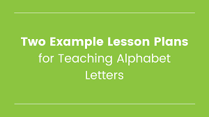 teaching alphabet letters