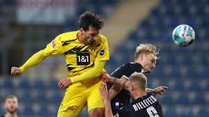 Oder gibt es den nächsten patzer gegen einen kleineren gegner? Bielefeld Dortmund Bvb Siegt Dank Hummels Doppelpack Bei Arminia Eurosport