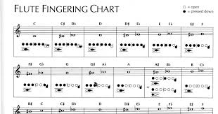 D Flute Finger Chart Flute Fingering Chart