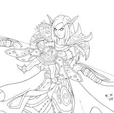 Coloring pages for warcraft (video games) ➜ tons of free drawings to color. Warcraft Coloring Pages
