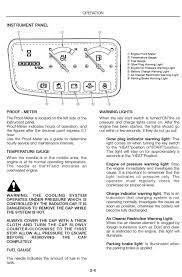 shibaura cm314 operator s manual page