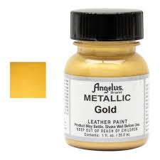 Angelus Leather Paint 1 Oz Gold