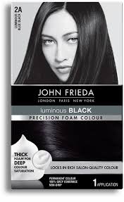 Will not yield the best results on white and light hair. Blue Black Hair Dye 2a John Frieda