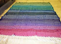 weaving with rags handwoven