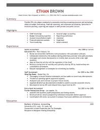 Sample Resume Cpa Magdalene Project Org