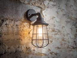 finsbury wall light in charcoal
