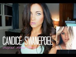 candice swanepoel inspired makeup