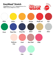 Siser Easyweed Stretch Htv Sheets