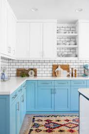 20 blue kitchen cabinet ideas light