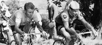 Only once anquetil had stopped racing did they make up, and only then because poulidor came to ask anquetil for a signed hat for. Jacques Anquetil Vs Poulidor A Legendary Battle Of The 1964 Tour