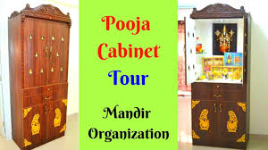 pooja cabinet tour design organising