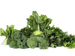 Green Leafy Vegetables Eat Spinach Kale Cabbage Leafy