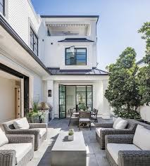 Beach House Patio With Gray Outdoor