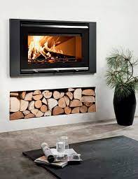 Wood Burning Fireplace Insert Uniq 32