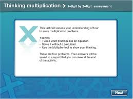 Thinking Multiplication Assessment
