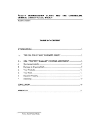 Contractual Liability Exclusion In Cgl Policies And Quot Insured Contract  gambar png