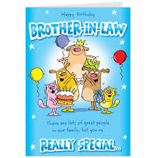 Happy Birthday Brother Funny Messages Really special brother-in ... via Relatably.com