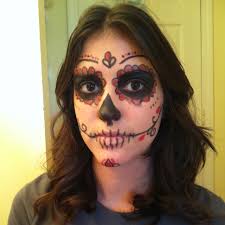 simple day of the dead makeup factory