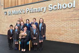 St Mark's Primary School in Hamilton say fond farewell to cleaning  supervisor Frances Haggarty - Daily Record