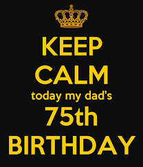 75th birthday poster marco111267
