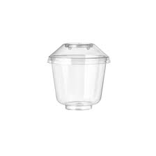 Clear 5 Oz Cup With Lid