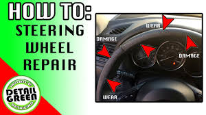 diy how to steering wheel repair