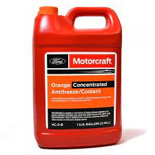 orange concentrated antifreeze coolant