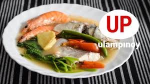 Followed by the radish and then the shrimp. Sinigang Na Hipon At Isda Seafoods Sinigang 2 Ulam Pinoy 30 Hd Youtube