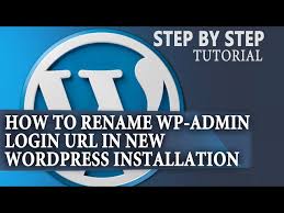 how to rename wp admin login url