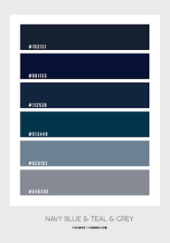 navy blue and grey living room color