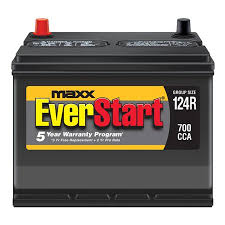 Everstart Maxx Lead Acid Automotive Battery Group 124r