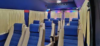 tempo traveller seating capacity