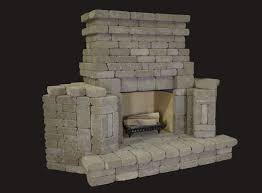 Summit Stone Outdoor Fireplace Kits