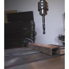 klutch floor drill press variable