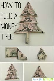 For this video i made a cute diy money box for less than $10 from dollar tree supplies. How To Fold A Christmas Money Tree