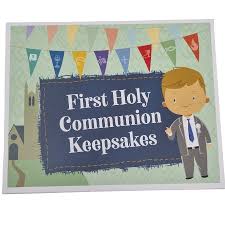 boy first holy communion keepsake box