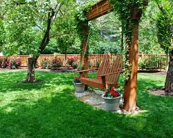 17 Landscaping Ideas For Garden Swing