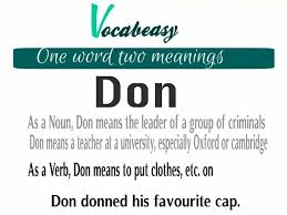 Examples of illegible in a sentence. Don One Word Two Meanings Www Vocabeasy Com Learn English Vocabulary English Vocabulary Vocabulary