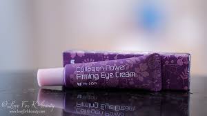 mizon collagen power firming eye cream
