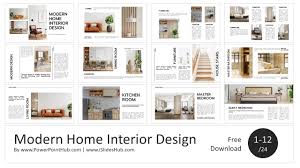 powerpoint modern home interior design