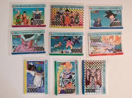 It follows the events that occur after the evil radditz tells son goku, the series' main hero, about his true origin as a saiyajin, and suggests uniting their powers. Dragon Ball Z Carddass 17 Cards Part 23 Japan Prisms For Sale Online Ebay