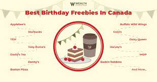 55 best birthday freebies in canada for